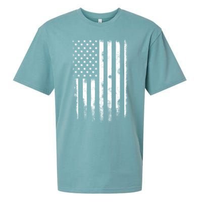 Usa Flag American Flag United States Patriotic 4th Of July Meaningful Gift Sueded Cloud Jersey T-Shirt