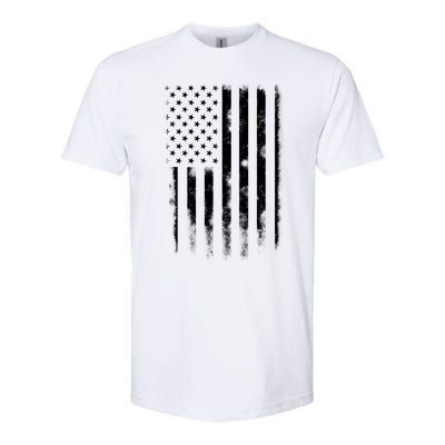 Usa Flag American Flag United States Patriotic 4th Of July Meaningful Gift Softstyle CVC T-Shirt