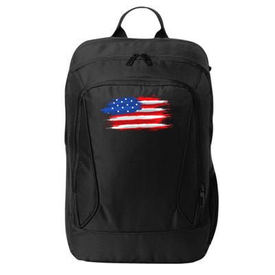 USA Flag American Flag United States of America 4th of July City Backpack