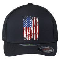 USA Flag American Flag United States of America 4th of July Flexfit Unipanel Trucker Cap