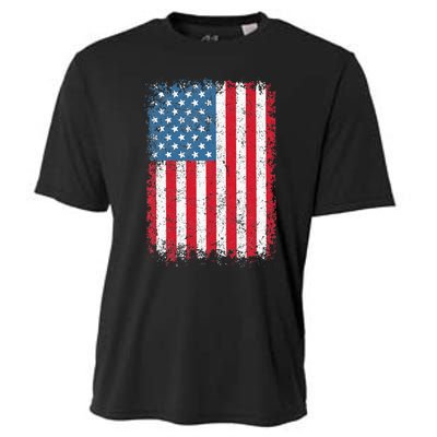 USA Flag American Flag United States Of America 4th Of July Cooling Performance Crew T-Shirt