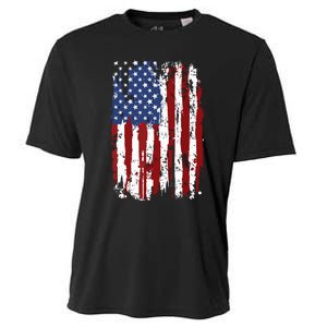 Usa Flag American Flag United States Of America 4th Of July Cooling Performance Crew T-Shirt