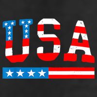 USA Flag American Funny 4th Of July Merica 7 Panel Mesh Trucker Snapback Hat