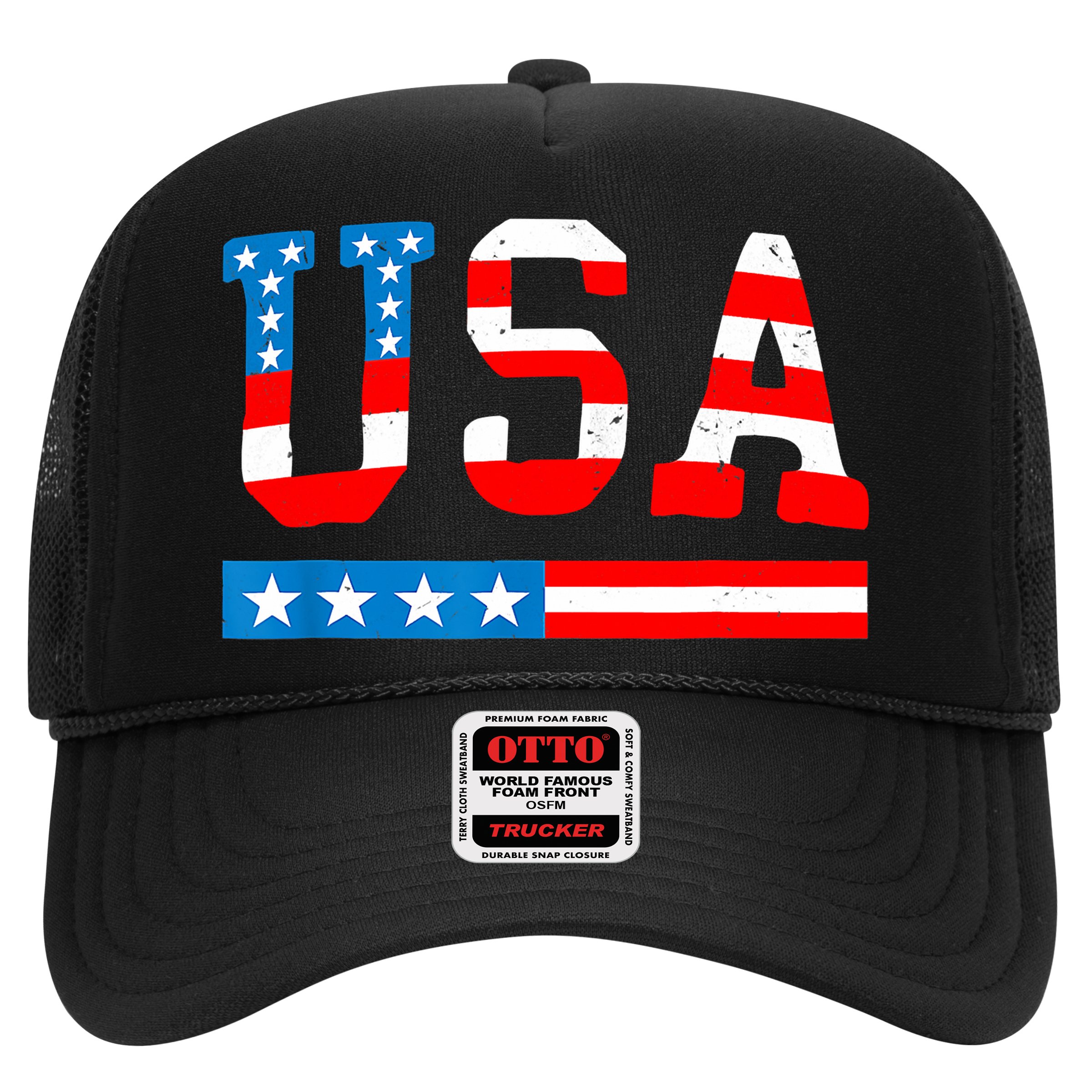 USA Flag American Funny 4th Of July Merica Hat