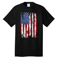 Usa Flag American Flag United States Of America Tall T-Shirt