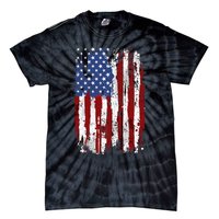 Usa Flag American Flag United States Of America Tie-Dye T-Shirt