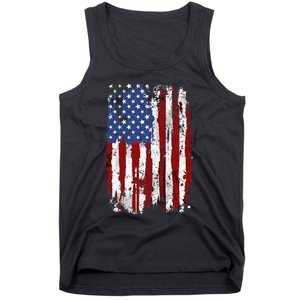 Usa Flag American Flag United States Of America Tank Top