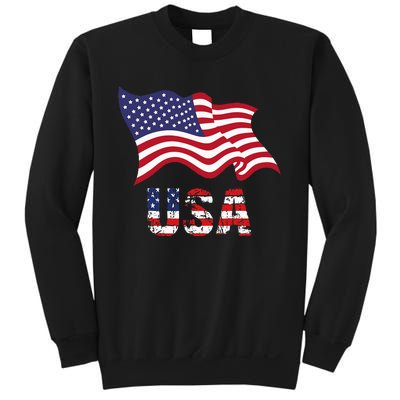 Usa Flag American United States Of America Sweatshirt