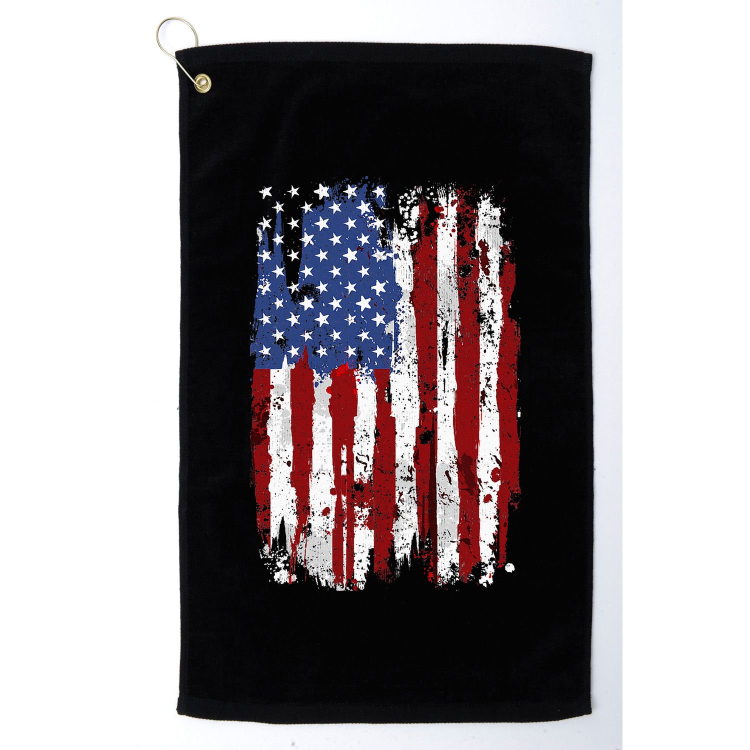 Usa Flag American Flag United States Of America Golf Towel