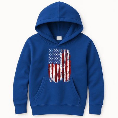 Usa Flag American Flag United States Of America Kids Hoodie
