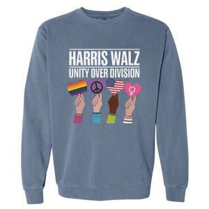 United For A Better Future Embracing Diversity Garment-Dyed Sweatshirt