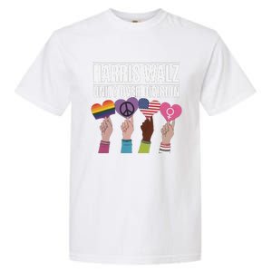 United For A Better Future Embracing Diversity Garment-Dyed Heavyweight T-Shirt