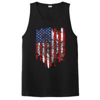 USA Flag American Flag United States of America 4th of July PosiCharge Competitor Tank