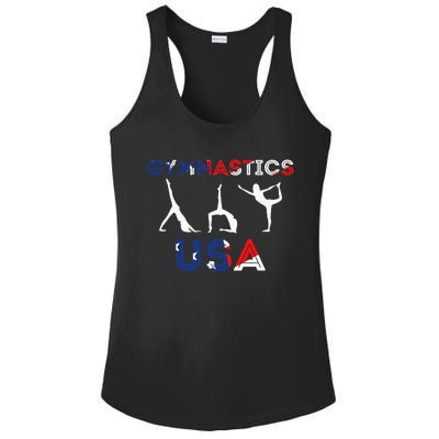 Usa Flag American Team Gymnastics America Gymnast Ladies PosiCharge Competitor Racerback Tank