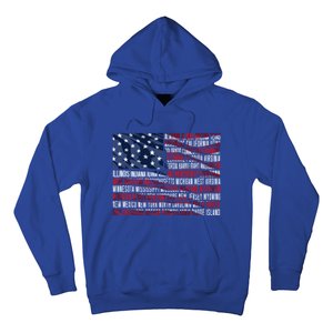 Usa Flag American Veterans Day Military Army Soldier Gift Hoodie