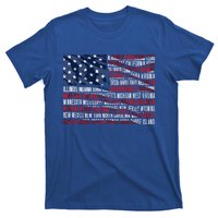 Usa Flag American Veterans Day Military Army Soldier Gift T-Shirt