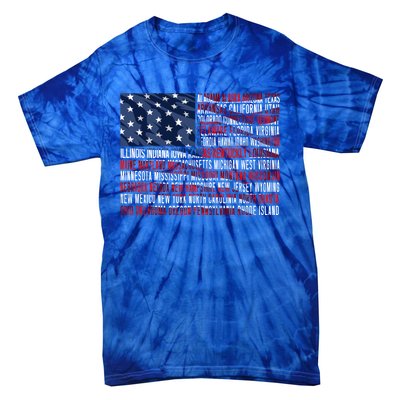 Usa Flag American Veterans Day Military Army Soldier Gift Tie-Dye T-Shirt