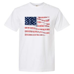 Usa Flag American Veterans Day Military Army Soldier Gift Garment-Dyed Heavyweight T-Shirt