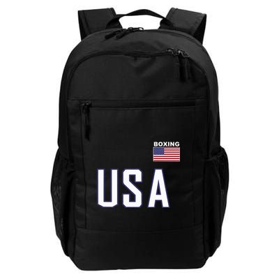 Usa Flag Boxing Cool Boxer Training Equipment Backpack