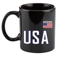 Usa Flag Boxing Cool Boxer Training Equipment 11oz C Handle Ceramic Mug