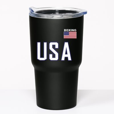Usa Flag Boxing Cool Boxer Training Equipment Tumbler