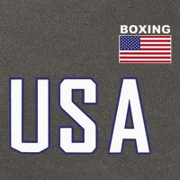 Usa Flag Boxing Cool Boxer Training Equipment Cotton Canvas Backpack