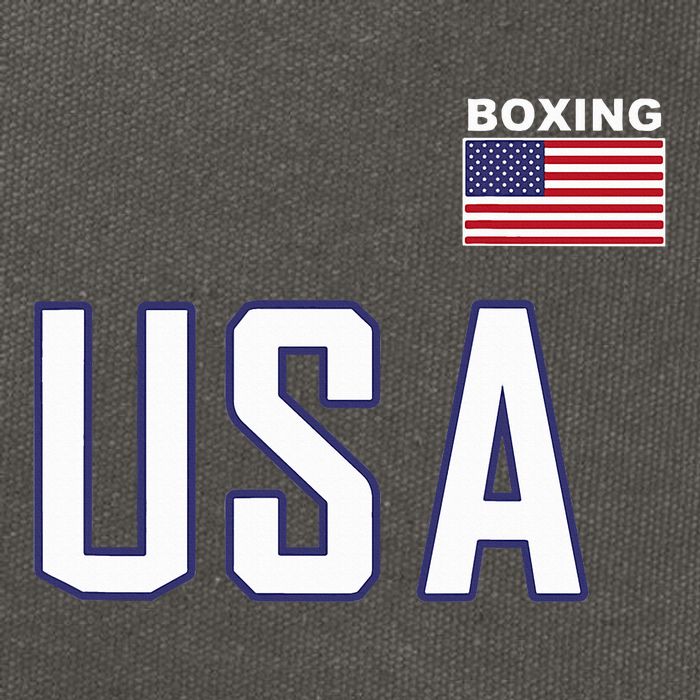 Usa Flag Boxing Cool Boxer Training Equipment Cotton Canvas Backpack