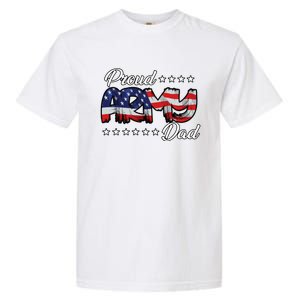 Us Flag Bold Proud Army Dad Gift Garment-Dyed Heavyweight T-Shirt