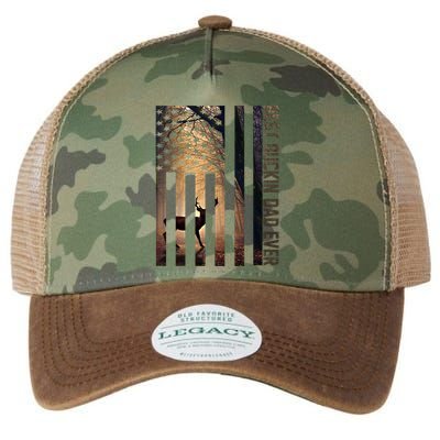 Usa Flag Best Buckin Dad Ever Deer Hunting Fathers Day Gift Meaningful Gift Legacy Tie Dye Trucker Hat