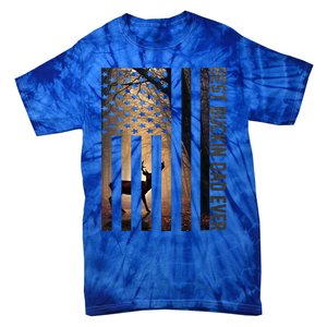 Usa Flag Best Buckin Dad Ever Deer Hunting Fathers Day Gift Meaningful Gift Tie-Dye T-Shirt