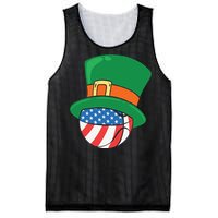 USA Flag Baseball Leprechaun Patrick Mesh Reversible Basketball Jersey Tank