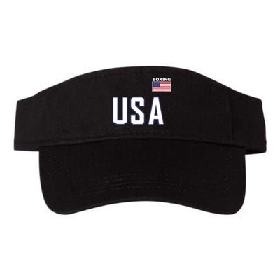 USA Flag Boxing Cool Boxer Training Equipment Valucap Bio-Washed Visor