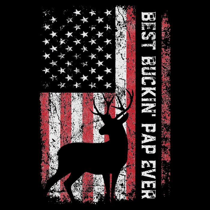 Usa Flag Best Buckin Pap Ever Deer Hunting FatherS Day Impact Tech Backpack
