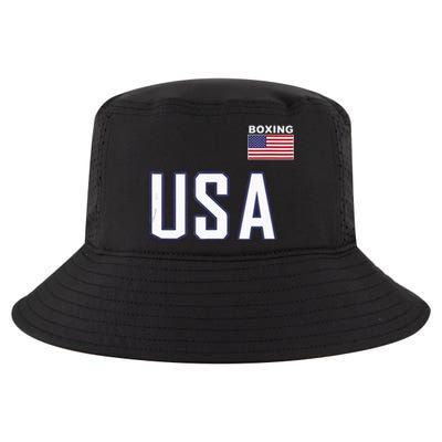 USA Flag Boxing Cool Boxer Training Equipment Men Women Cool Comfort Performance Bucket Hat