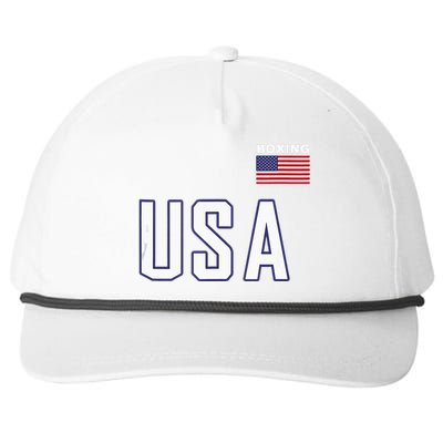 USA Flag Boxing Cool Boxer Training Equipment Men Women Snapback Five-Panel Rope Hat