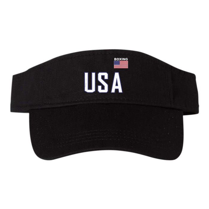 USA Flag Boxing Cool Boxer Training Equipment Men Women Valucap Bio-Washed Visor