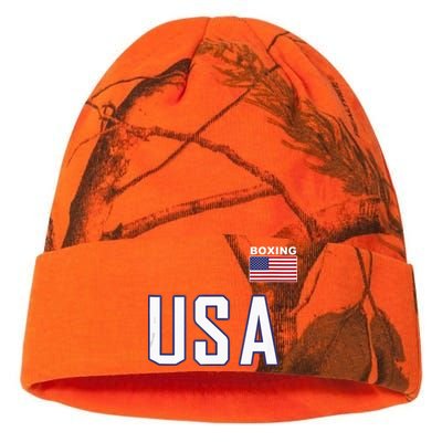 USA Flag Boxing Cool Boxer Training Equipment Men Women Kati Licensed 12" Camo Beanie