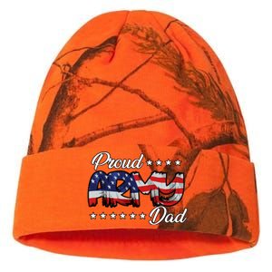 Us Flag Bold Proud Army Dad Cool Gift Kati Licensed 12" Camo Beanie