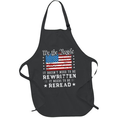 Us Flag Constitution Of The Usa Needs To Be Reread Apron