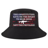 Usa Flag Constitution 2a Tee Right Not The Privilege Gift Cool Comfort Performance Bucket Hat