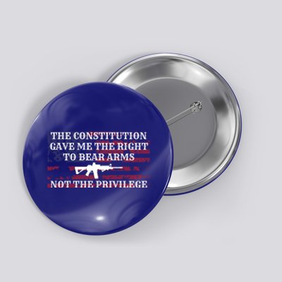 Usa Flag Constitution 2a Tee Right Not The Privilege Gift Button