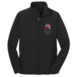 Us Flag Constitution Of The Usa Needs To Be Reread Core Soft Shell Jacket