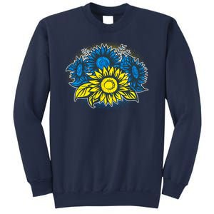 Ukrainian Flag Colors Sunflowers Stand With Ukraine Sweatshirt