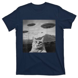 UFO Funny Cat T-Shirt