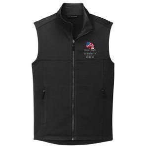 Us Flag Constitution Of The Usa Needs To Be Reread Collective Smooth Fleece Vest