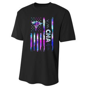 US Flag Constitution Of The USA Needs To Be Reread Performance Sprint T-Shirt