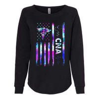 US Flag Constitution Of The USA Needs To Be Reread Womens California Wash Sweatshirt