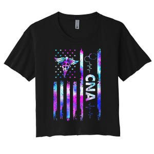 US Flag Constitution Of The USA Needs To Be Reread Women's Crop Top Tee