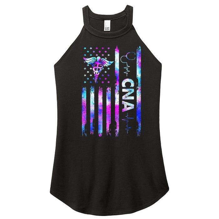 US Flag Constitution Of The USA Needs To Be Reread Women's Perfect Tri Rocker Tank