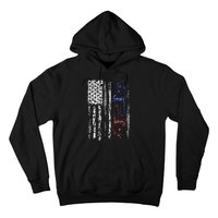 US FLAG CHAINSAW Lumberjack Logger Lumber Gift Hoodie